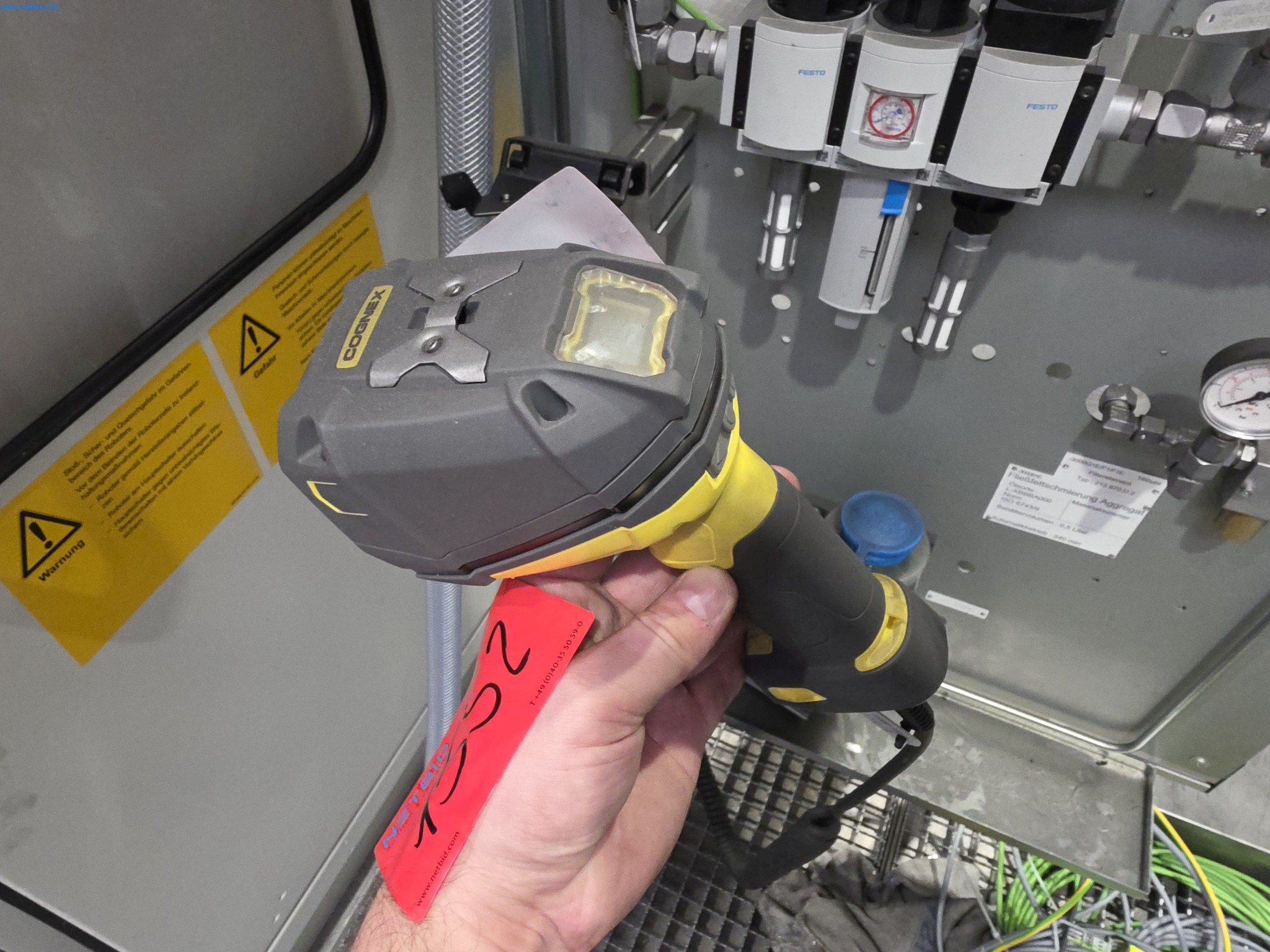 3 Barcode-Lesegeräte/Handlesegeräte Cognex DM8700DX-E